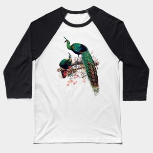 Peacock extravaganza Baseball T-Shirt